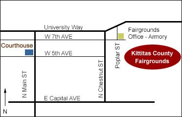Map to Fairgrounds