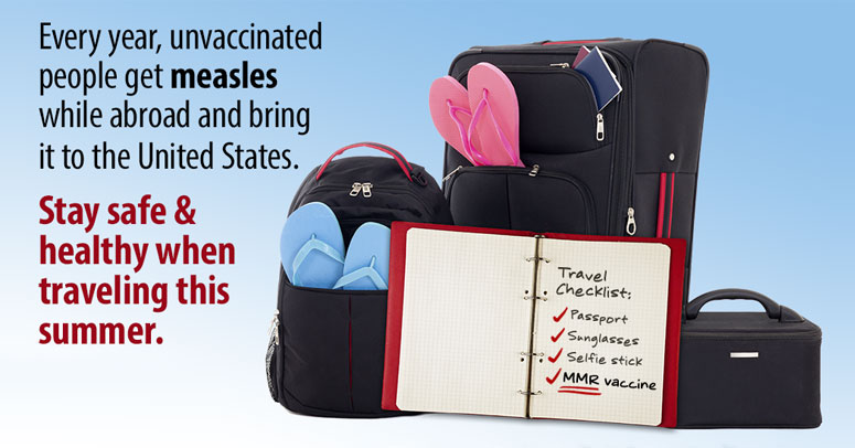 Link to CDC: Measles and Travelers
