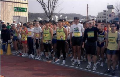 Runners from Kittitas County participate in the Masters Marathon in Sanda City