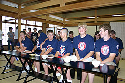 Ellensburg Blue Rocks visit Sanda Japan