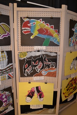 Sanda City children's art at Kittitas County Fair, 2013