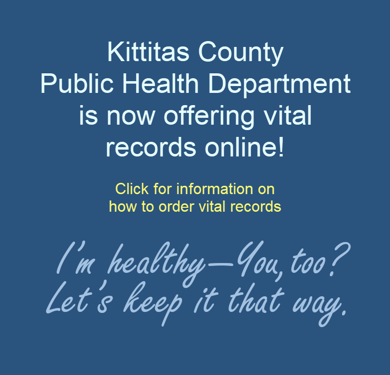 Graphic Image linking to the County's vital records site