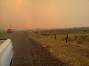 Taylor Bridge Wildfire