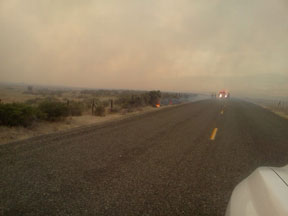 Taylor Bridge Wildfire