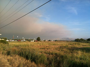 Taylor Bridge Wildfire